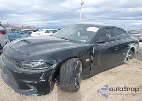 2017 Dodge Charger R/T Rwd из США, поврежденный, VIN 2C3CDXCT5HH654410